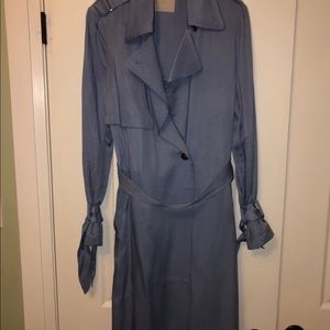 Gorgeous Blue Soft Trench